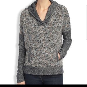 Lucky Lotus Mixed Metallic Hoodie